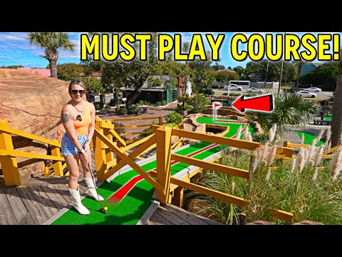 Must Play MASSIVE Mini Golf Course in the Mini Golf Capital of the World!