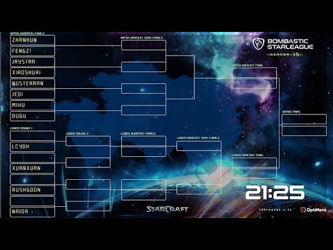 BSL15: Asia Championship - Bracket Day 1 -Mihu vs DuGu, Zhanhun vs Fengzi, JayStar vs XiaoShuai, ...