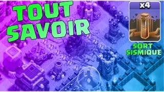 Sort sismique | Les mystères de ce sort enfin expliqués! | Clash of Clans