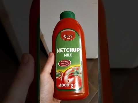 How to quickly freeze ketchup