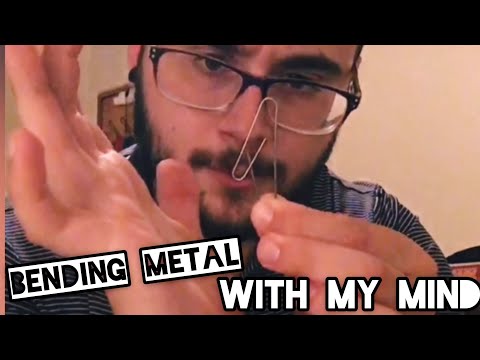 Bending Paperclips WITH MY MIND!