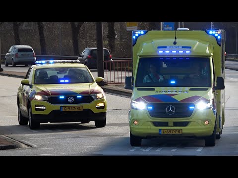 [Solo-] Ambulances & Mobiele Eenheid met spoed in Groningen