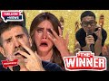 Golden Buzzer : Simon Cowell Crying when he heard the song Count on You with an extraordinary voice