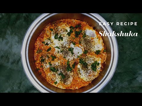 Easy Spicy Shakshuka Recipe at Home | Homemade Spicy Shakshuka Recipe