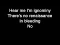 Meshuggah - Humiliative Lyrics [HQ]