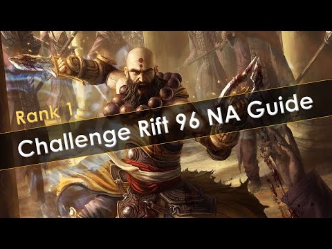 Challenge Rift 96 Guide Tempest Rush Monk Rank 1