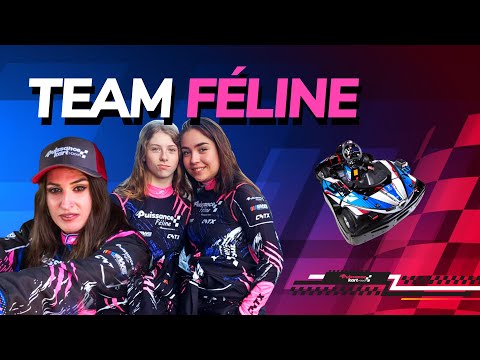 Puissance kart indoor Audincourt team Féline