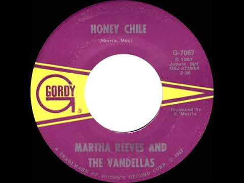 1967 HITS ARCHIVE: Honey Chile - Martha Reeves & The Vandellas (mono)