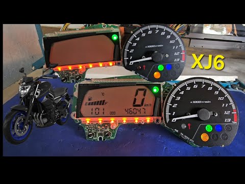 Conserto painel da XJ6!