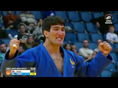 Masters 2022. +100 kg. Bronze. ODKHUU Tsetsen (MGL) - YUSUPOV Alisher (UZB)