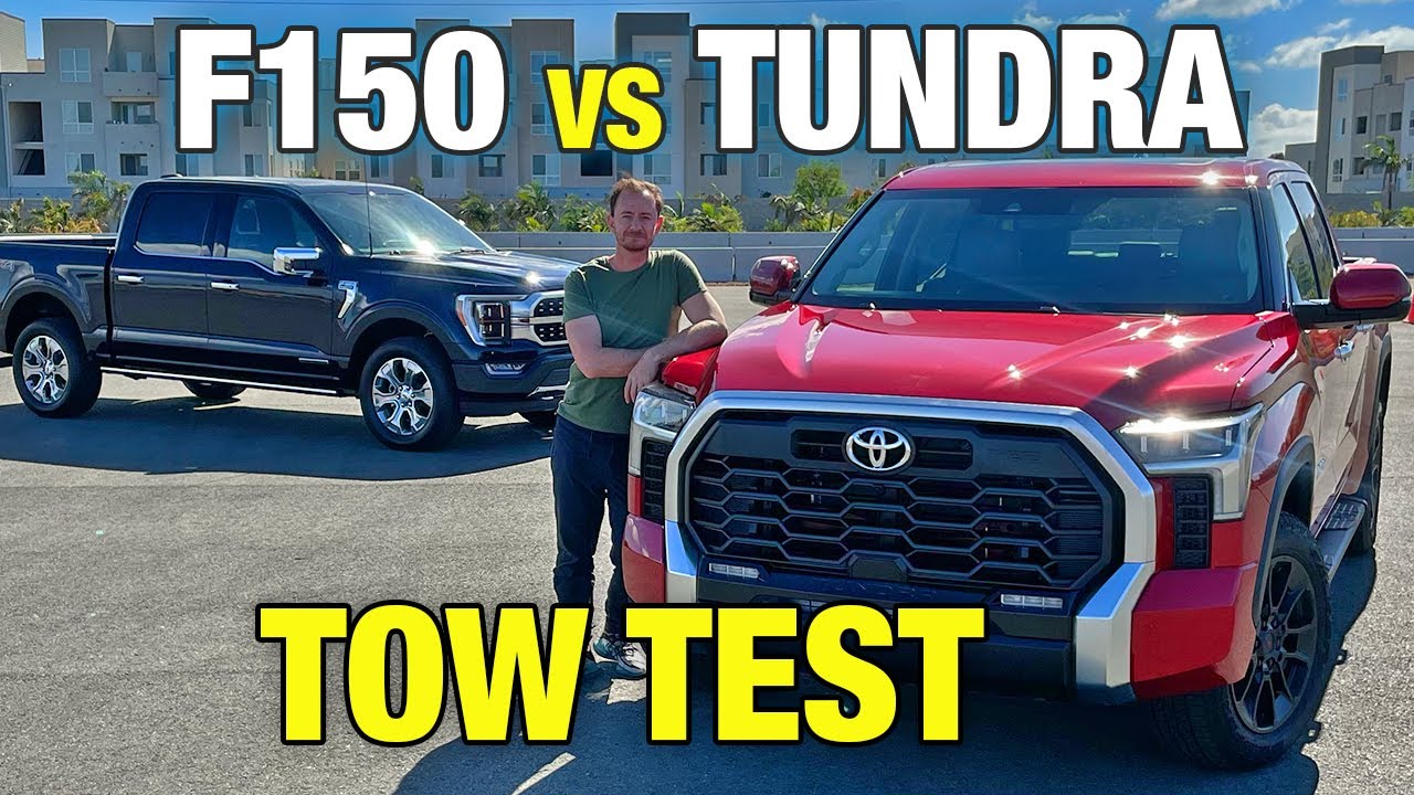Trial by Fire: 2022 Toyota Tundra vs. 2021 Ford F-150 | Edmunds