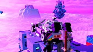 LEGO Dimensions DeLorean Helps Batman Reach Lord Vortech's Throne Room
