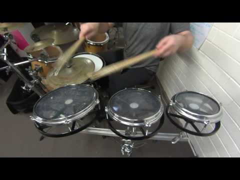 6" 8" 10" rototoms sound test demo review sample tuning drums roto tom toms