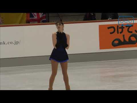 Nuna Tognoni. Oberstdorf 2018. Bronze Ladies II Artistic. 15 place