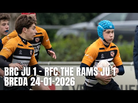BRC JU 1 - RFC The Rams JU 1  Zaterdag 24-01-2026