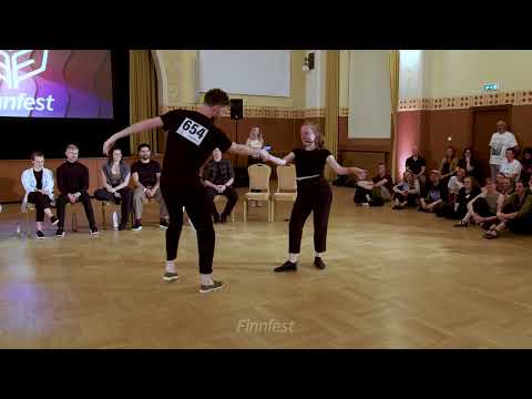 Aidan Keith Hynes & Nicole Moes - 3rd place Strictly Open Finals - Finnfest 2024