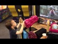 2 Year Old Blasts Bad Guys