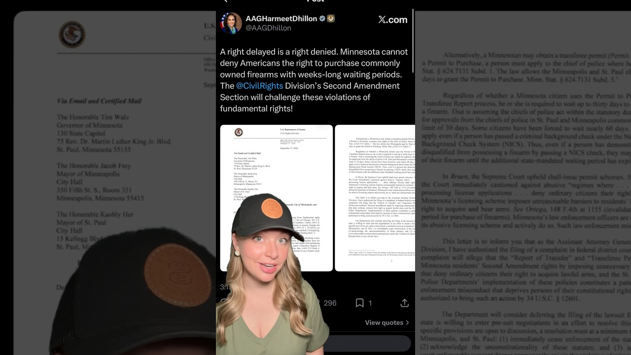 AAG Just Keeps Fighting For YOUR Rights #shorts #shortsfeed #2ndamendment #shortsvideo Thumbnail