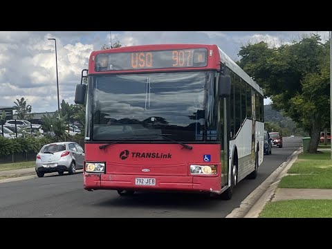 Bus Queensland Toowoomba - 792 JEB: Palm Lake to Hogg Street (Route 907 inbound)
