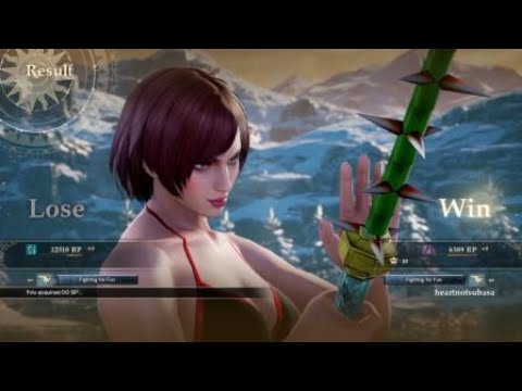 Soulcalibur VI - MegamanCRV (Taki) vs heartnotsubasa (Ivy)