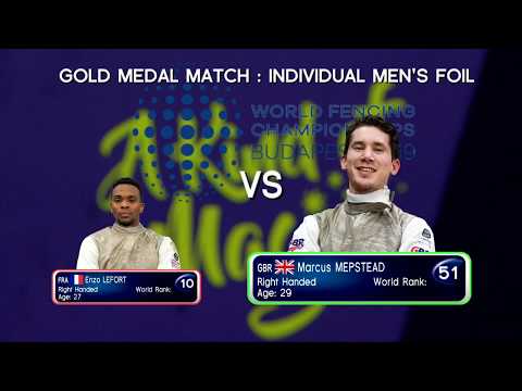 World Championships Budapest 2019 DE Day03 Men Foil Final