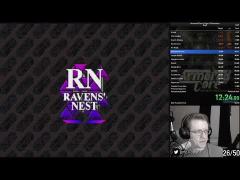 Armored Core: Project Phantasma Any% RTA in 00:34:14