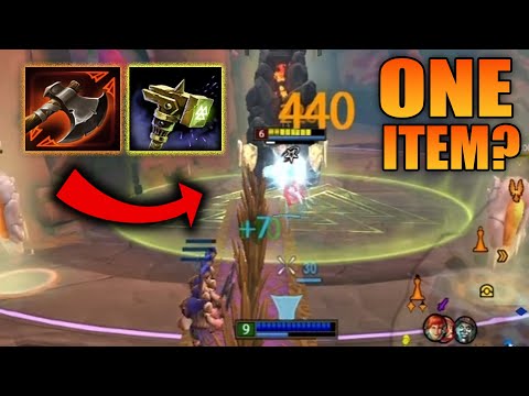 HADDIX'S BUFFED RUNEFORGED THOR = 5 MINUTE ONESHOTS?! - SMITE Thor Solo Gameplay