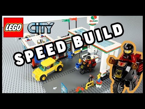 LEGO CITY 7993 SERVICE STATION - THE SPEEDBUILDER