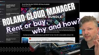 Video thumbnail for Roland Cloud FAQ - rent or buy and how does it all work? by Nu-Trix The Synth Guy