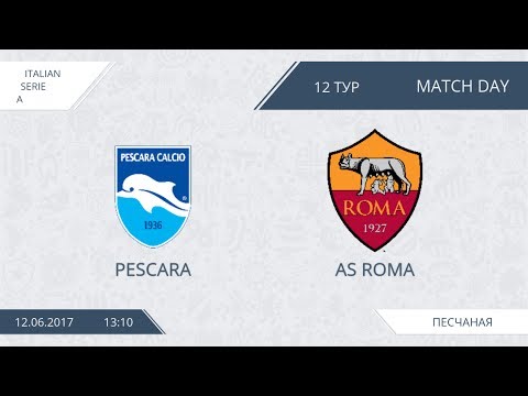 AFL 17. Italy Seria A. AS ROMA - Pescara. Day 12.