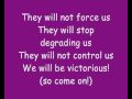 Muse Uprising Lyrics
