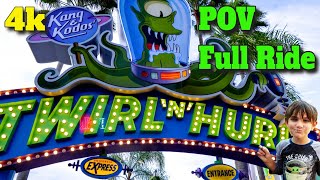 [4k] Kang &amp; Kodos’ Twirl ‘n’ Hurl - kang &amp; kodos&#39; twirl &#39;n&#39; hurl pov - universal studios  full ride