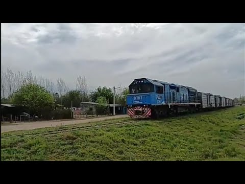 Tren 5004/9787 por Monteagudo, Tucumán. 💪🚂