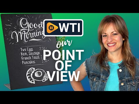 Metal Chalkboard Sign 8 ½ x 11 inches - Food Signs for Party Buffet - WTI product video review
