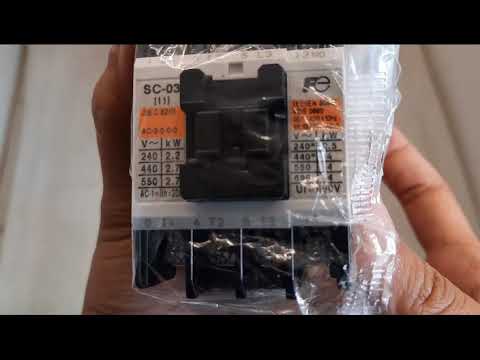 Contactor Fuji Electric SC-03 220V