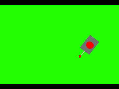Plants vs Zombie ( Dr Zomboss Running + Bomb Button Air ) Green Screen Part 15