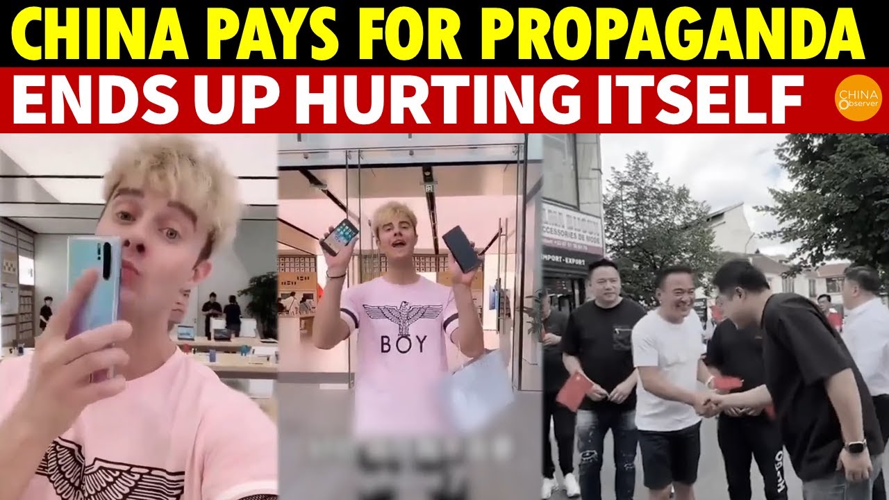 China Pays Foreign Influencers for Propaganda, But Ends Up Shooting Itself in the Foot