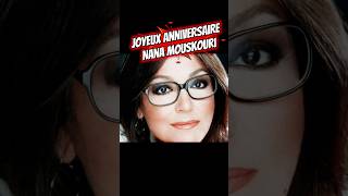 ​Nana Mouskouri : Bon anniversaire à la légende internationale de la chanson ! 🎤👓