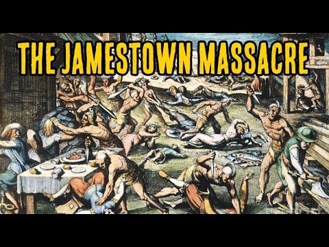 The Jamestown Massacre 1622 | English - Powhatan Wars