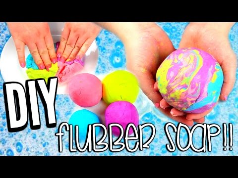 DIY FLUBBER SOAP | How To Make SQUISHY Soap!!