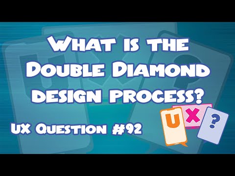 What is the Double Diamond design process? UX Question #92