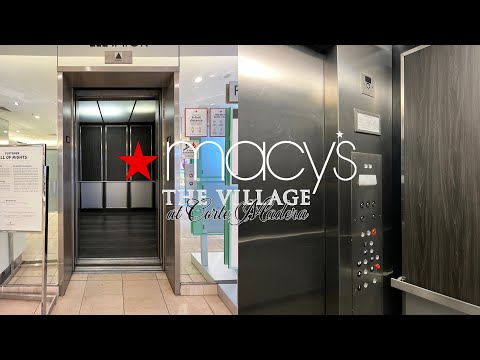 EPIC Montgomery A-Series Traction Elevator - Macy's, The Village at Corte Madera - Corte Madera, CA