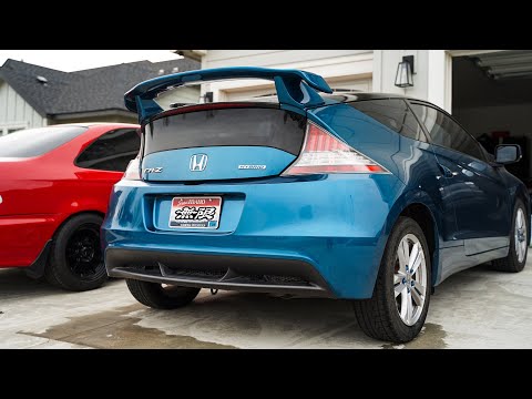 Honda CRZ \"Mugen\" Spoiler Install | A Perfect Fit!
