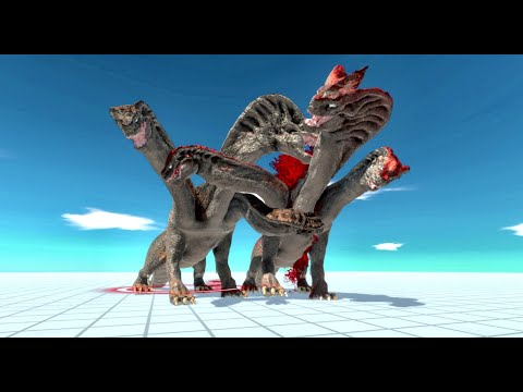 HYDRA VS EVERY UNIT! ANIMAL REVOLT BATTLE SIMULATOR! DinoNerds!