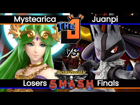 Mystearica (Palutena) vs. Juanpi (Mii Brawler/Lucario) - LF | Boardwalk Smash 10 SSBU (6/30/2022)