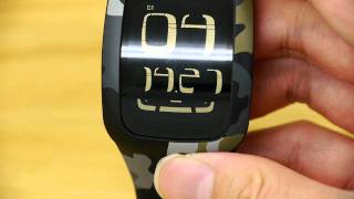 タッチ&ドラッグで機能を切り替えられるデジタル腕時計「Swatch タッチ&ドラッグで機能を切り替えられるデジタル腕時計「Swatch