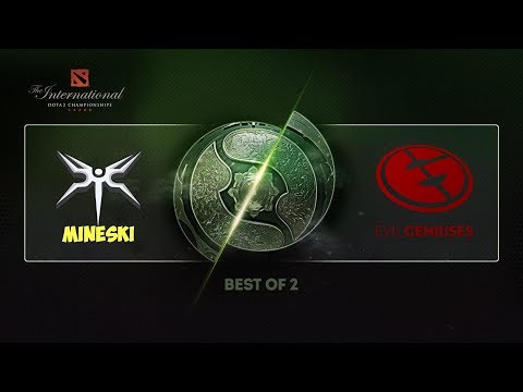[ENG] The International 2018 Live, Mineski vs Evil Geniuses, Group Stage Live