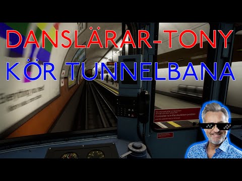 DANSLÄRAR-TONY KÖR TUNNELBANA