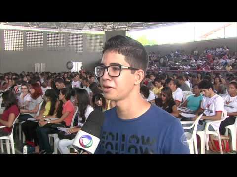 JE 1º EDIÇÃO - REDE PÚBLICA DE ENSINO REALIZA PRIMEIRO AULÃO ENEM 2016 - TV ATALAIA