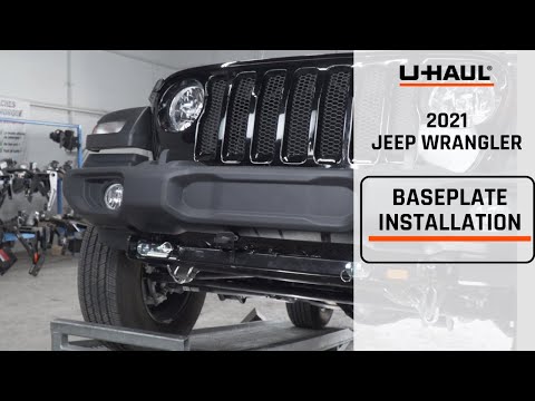 2021 Jeep Wrangler Baseplate Installation (For Flat Towing)